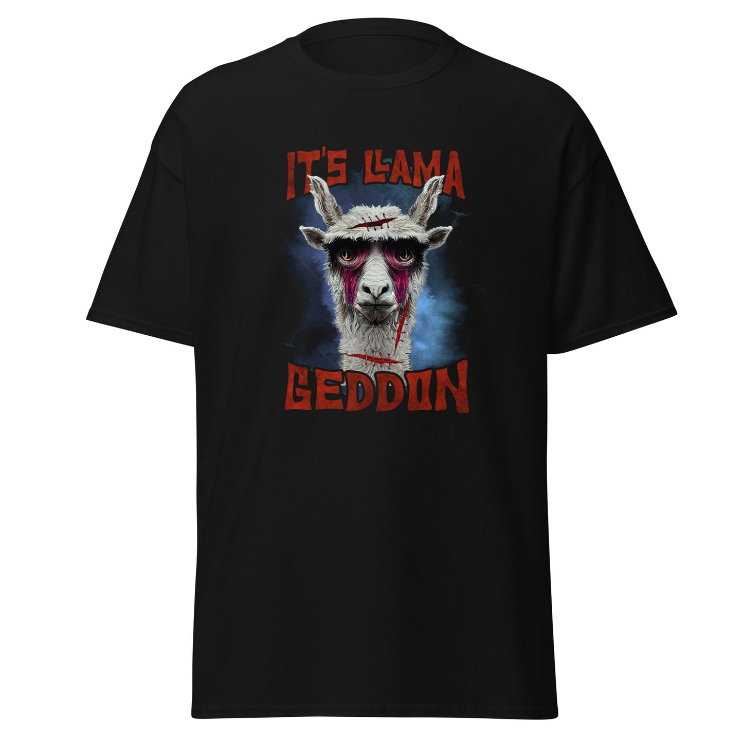 Es ist Llamageddon Halloween Lama Zombie, Halloween Soft Style T-Shirt