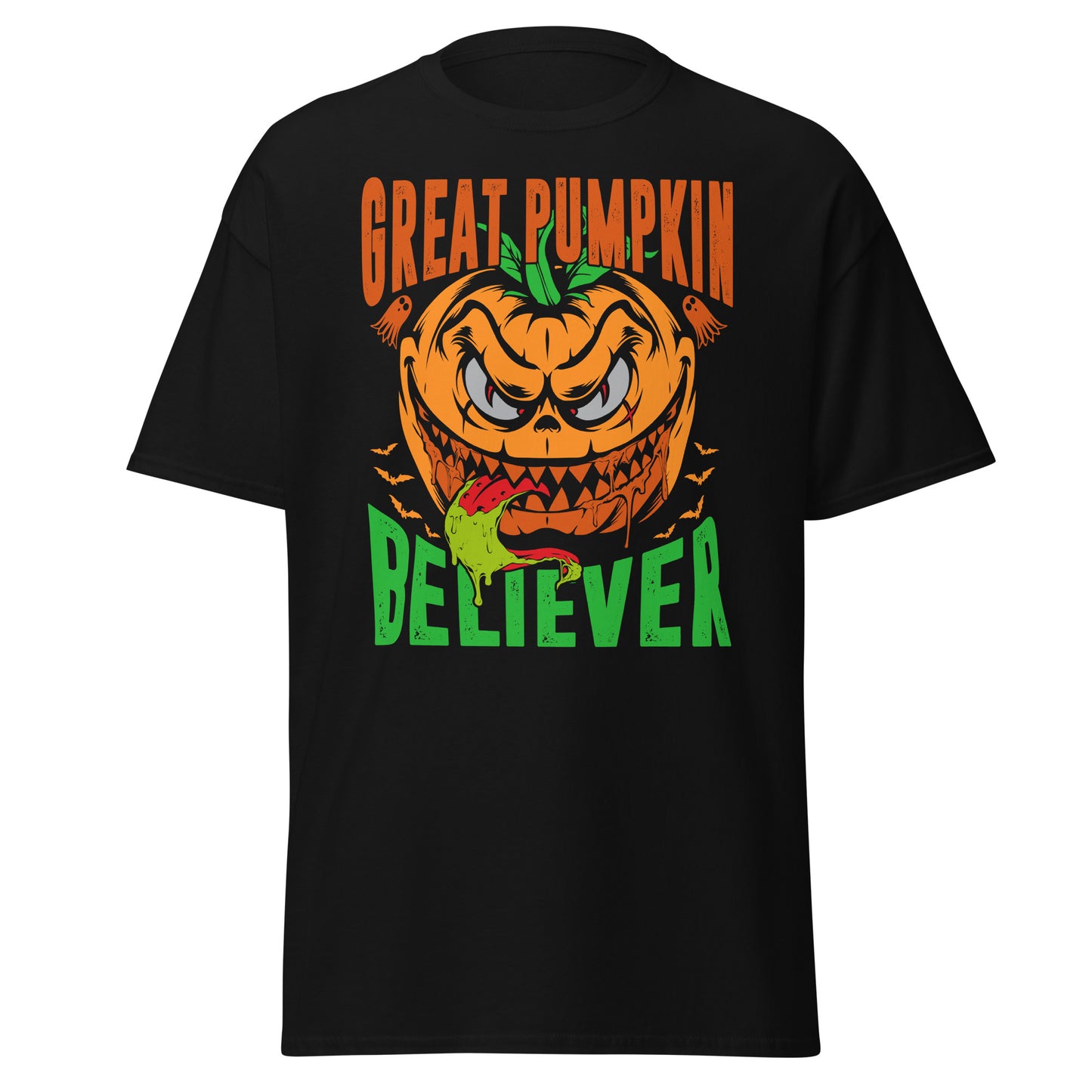 Esencial para los entusiastas de la calabaza. Gran creyente de calabaza, camiseta de Halloween