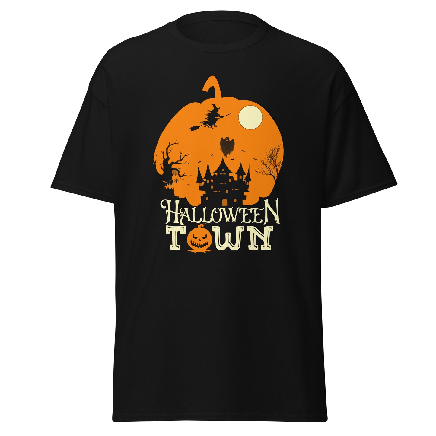 Entdecken Sie Spooky Vibes - HALLOWEEN TOWN T-Shirt