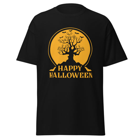 Festive and Fun: Happy Halloween Tree Halloween Tee