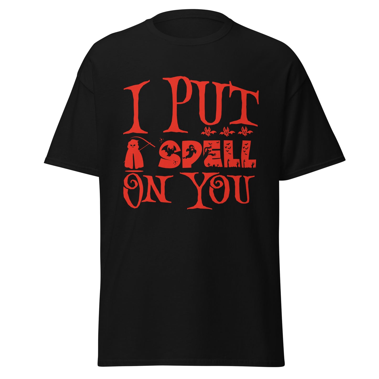 I Put A Spell On You, camiseta de estilo suave de Halloween