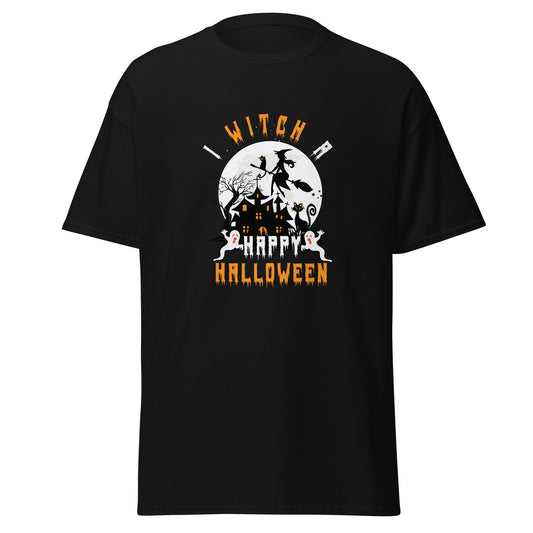 I Witch A Happy Halloween , Halloween Soft Style T-Shirt