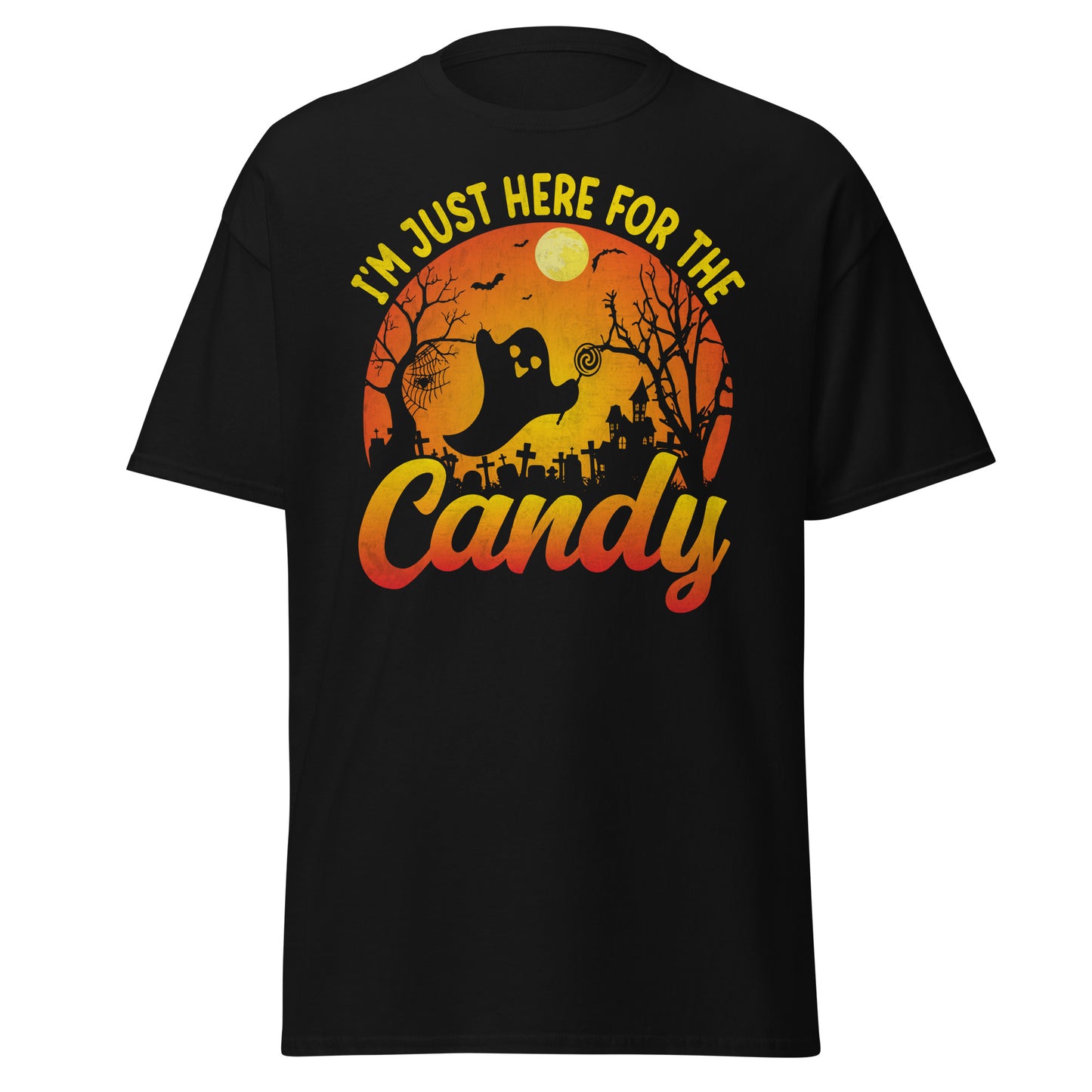 I'm Just Here For The Candy, camiseta de estilo suave de Halloween