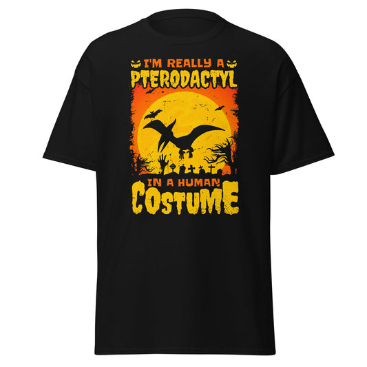 I'm Really a PTERODACTYL in a Human Costume , Halloween Soft Style T-Shirt