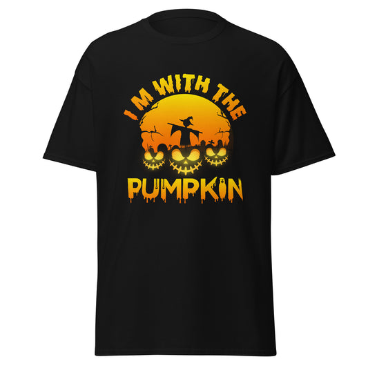 Ich bin mit dem Kürbis, Halloween Soft Style T-Shirt