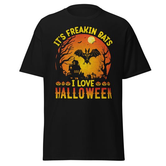 It's Freakin Bats I Love Halloween, Halloween Soft Style T-Shirt