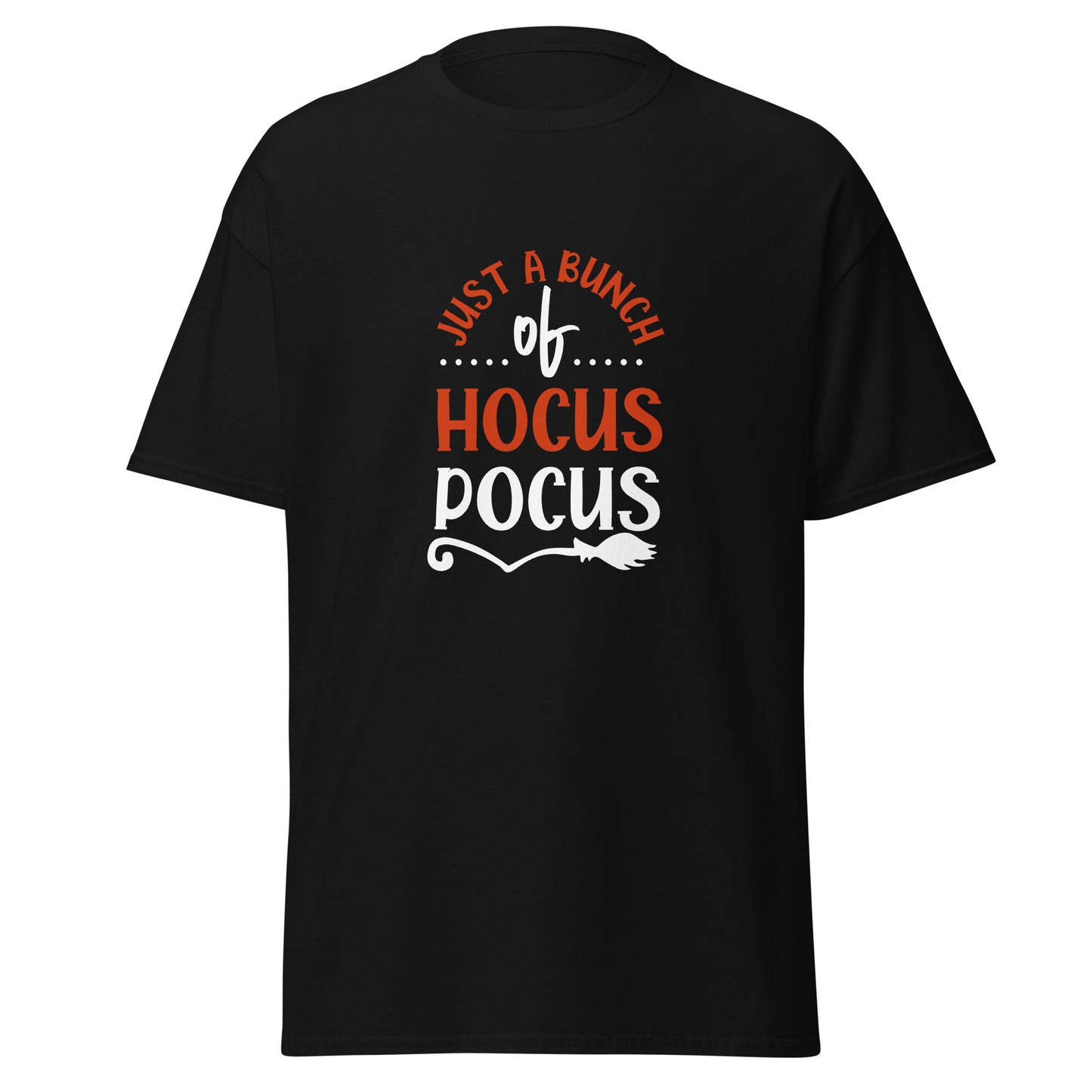 Just a Bunch of Hocus Pocus, camiseta de algodón pesado de estilo suave con diseño de Halloween