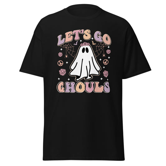 Lets Go Ghouls, Halloween-Design, weiches T-Shirt aus schwerer Baumwolle