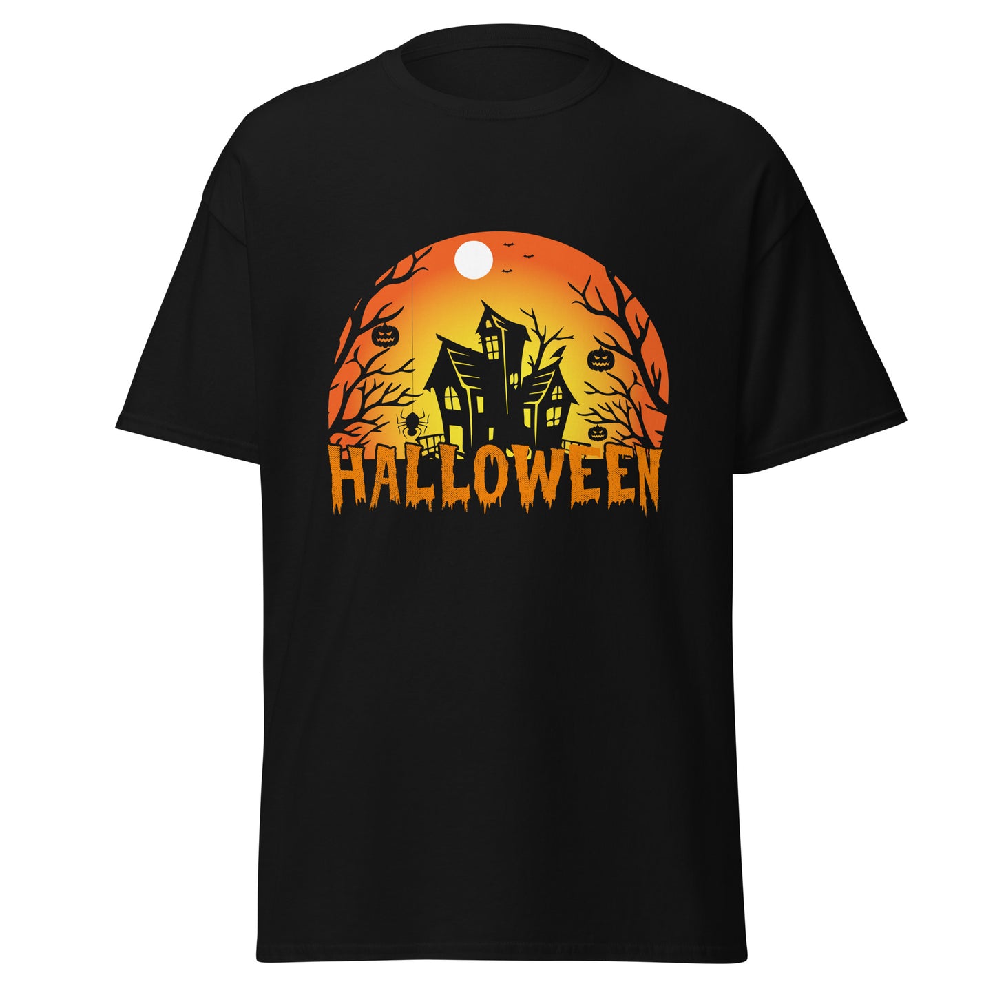 Scarry Halloween, Halloween-Design, weiches T-Shirt aus schwerer Baumwolle