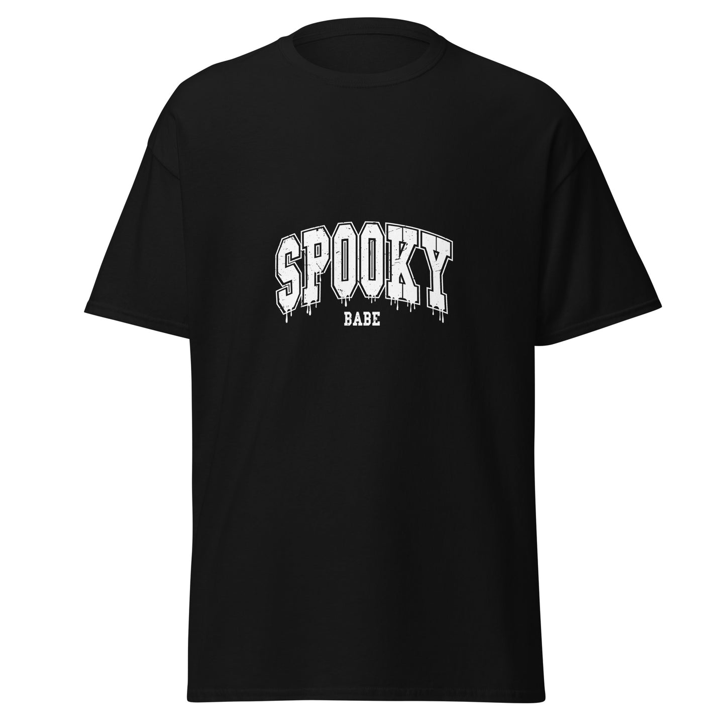 SPOOKY BABE , Halloween Design Soft Style Heavy Cotton T-Shirt