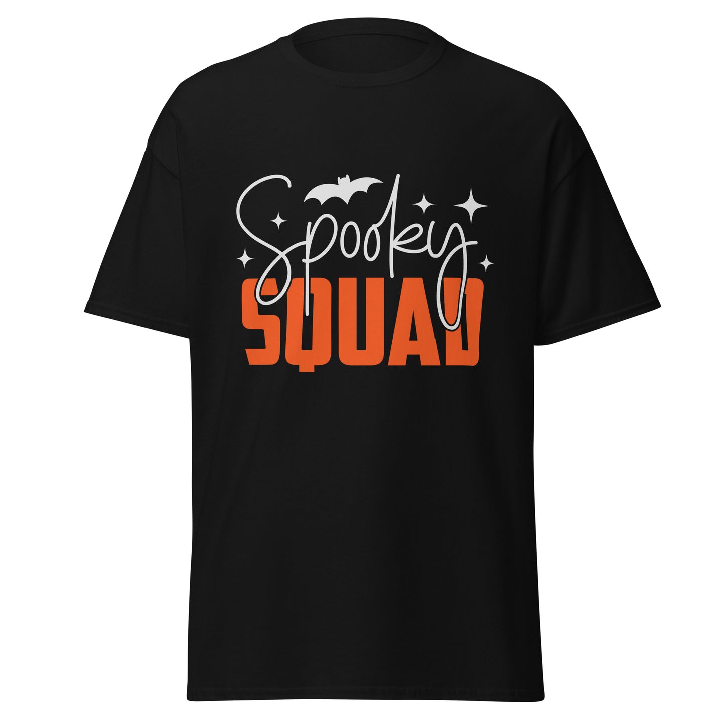 Spooky Squad, camiseta de algodón pesado de estilo suave con diseño de Halloween