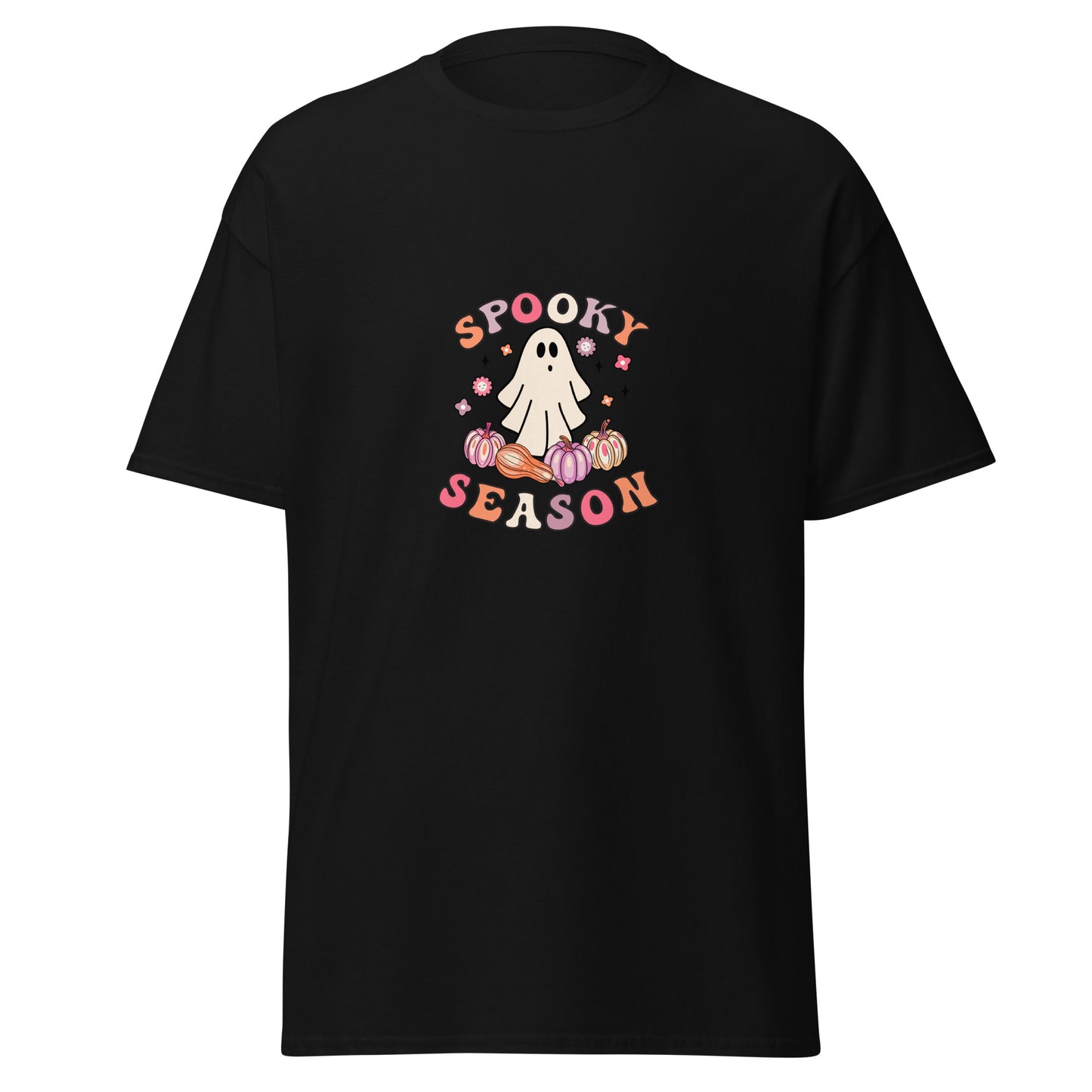 Spooky Season , Halloween Design Soft Style Heavy Cotton T-Shirt