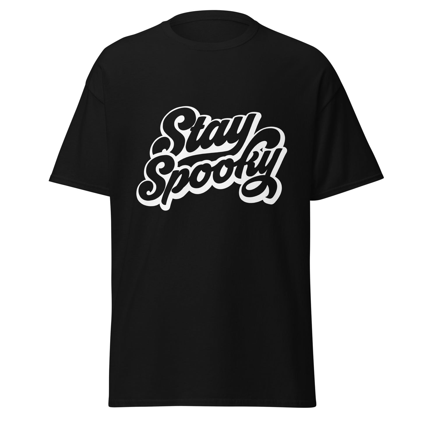 Stay Spooky , Halloween Design Soft Style Heavy Cotton T-Shirt