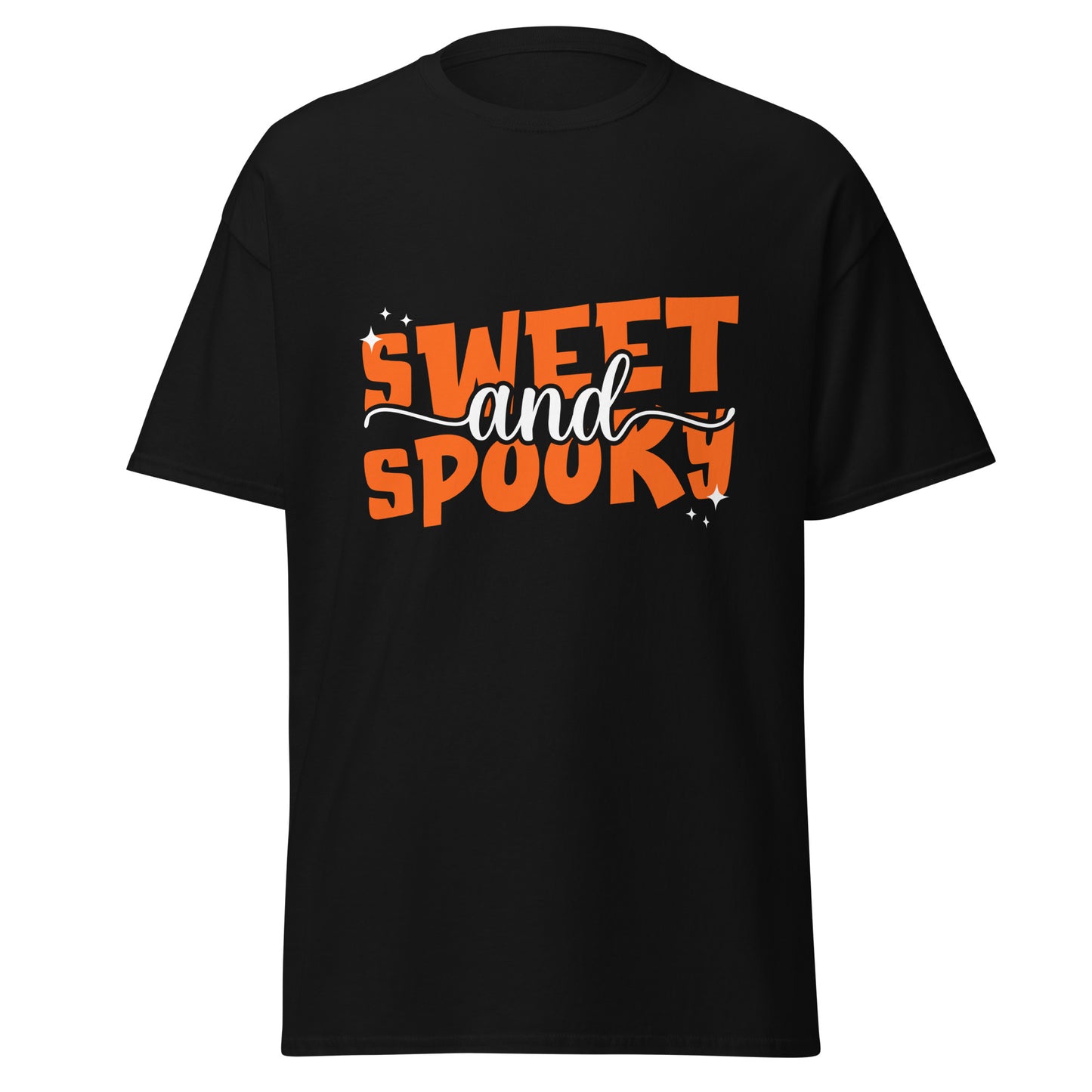 Sweet And Spooky , Halloween Design Soft Style Heavy Cotton T-Shirt