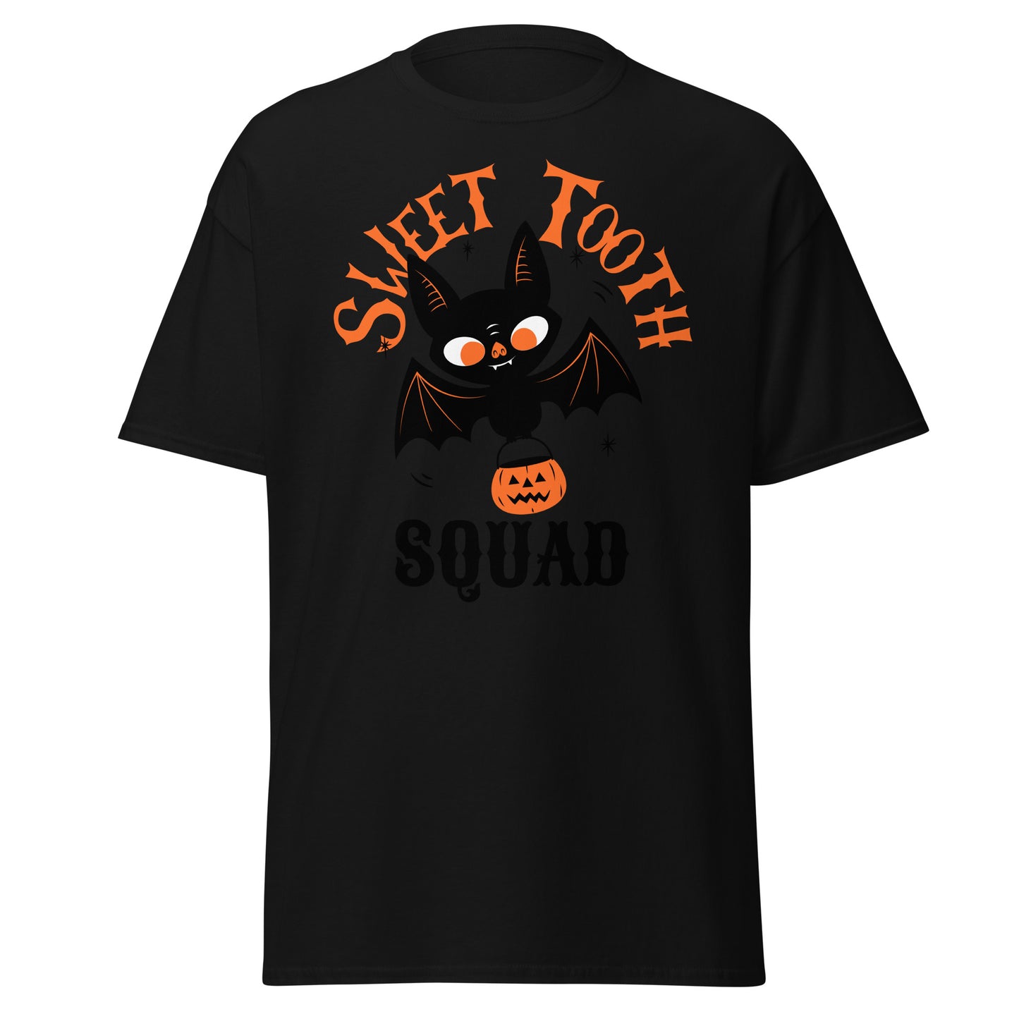 Sweet Tooth Squad, camiseta de algodón pesado de estilo suave con diseño de Halloween