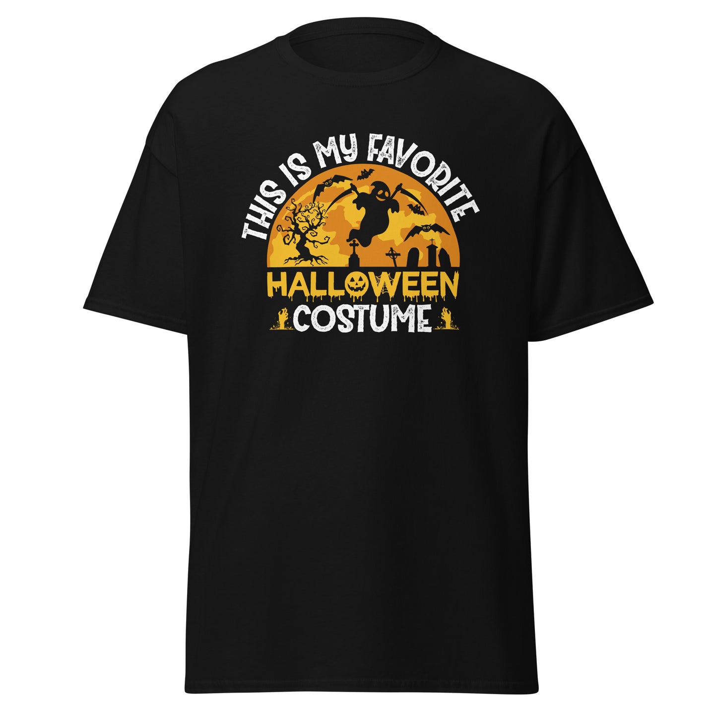 Este es mi disfraz de Halloween favorito, camiseta de algodón pesado de estilo suave con diseño de Halloween