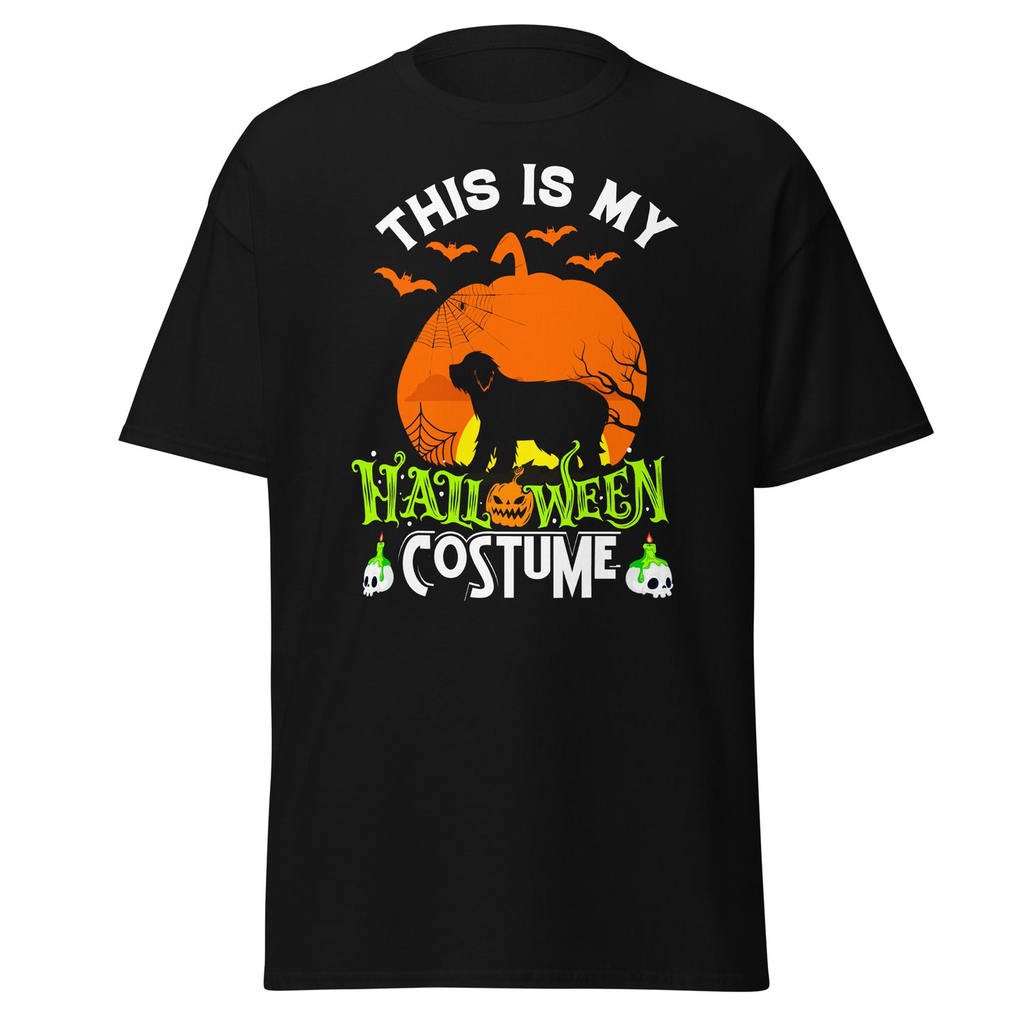 ESTE ES MI DISFRAZ DE HALLOWEEN, camiseta de algodón pesado de estilo suave con diseño de Halloween