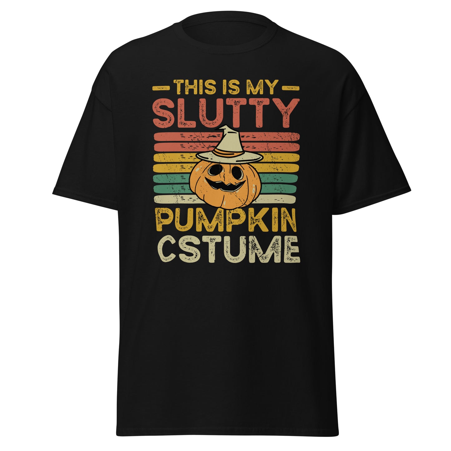 Das ist mein versautes Halloween-Kürbiskostüm, weiches T-Shirt aus schwerer Baumwolle im Halloween-Design