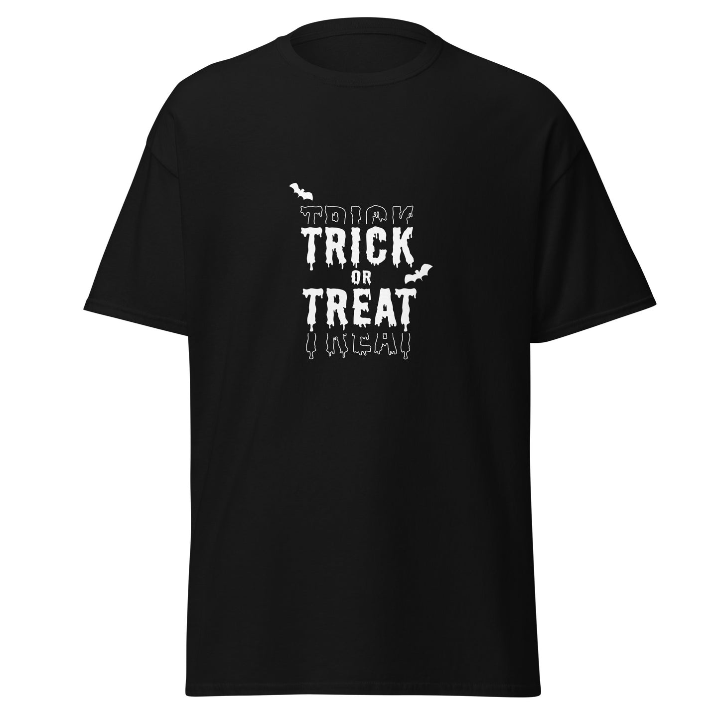 TRUCO O TRATO, Camiseta de algodón pesado de estilo suave con diseño de Halloween