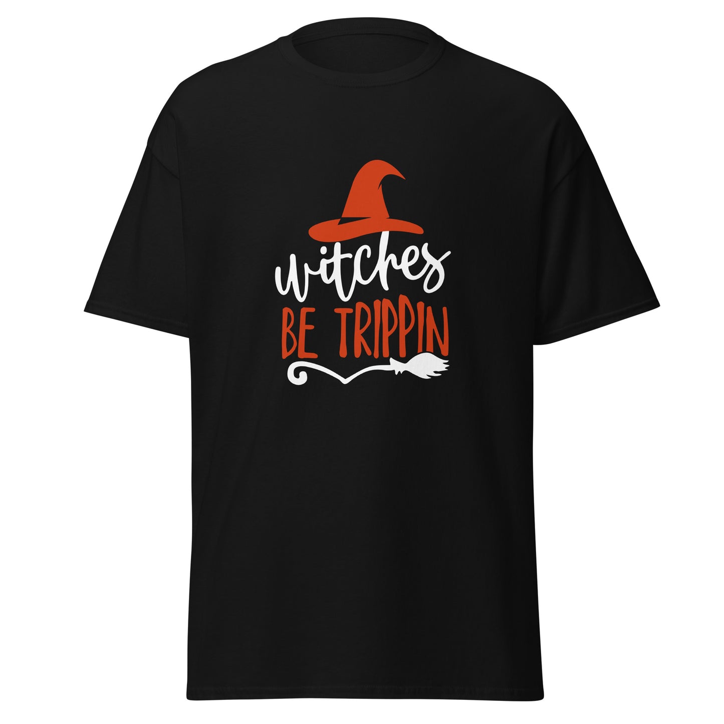 Witches Be Trippin, Halloween-Design, weiches T-Shirt aus schwerer Baumwolle