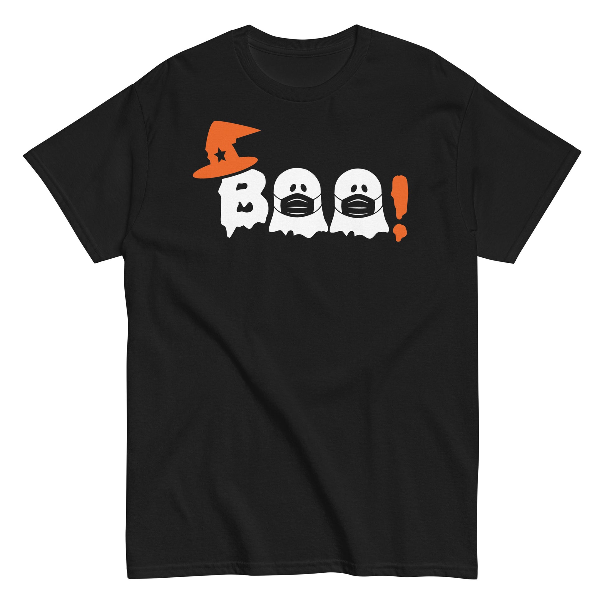 Spooky 'Boo' Halloween Tee: Soft Style Chic 🎃