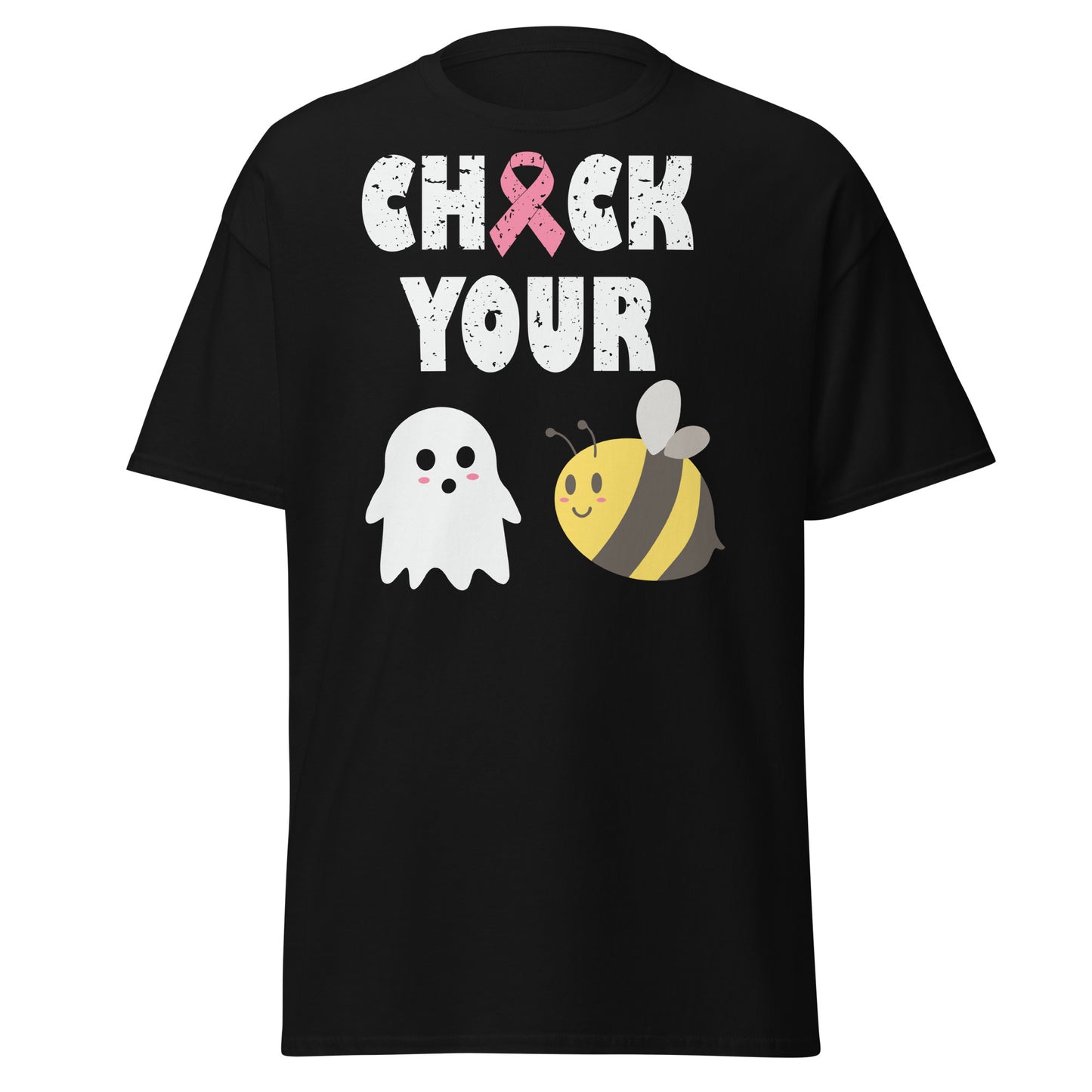 Check Boo Bees Breast Cancer' Chic Tee - Soft Style