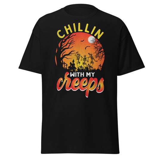 Chillin' with My Creeps' Chic Tee - Soft Style