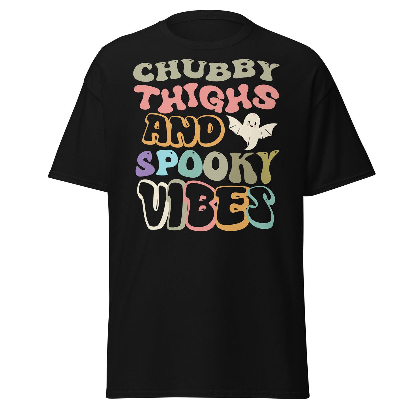 Chubby Thighs and Spooky Vibes' Chic Tee - Soft Style