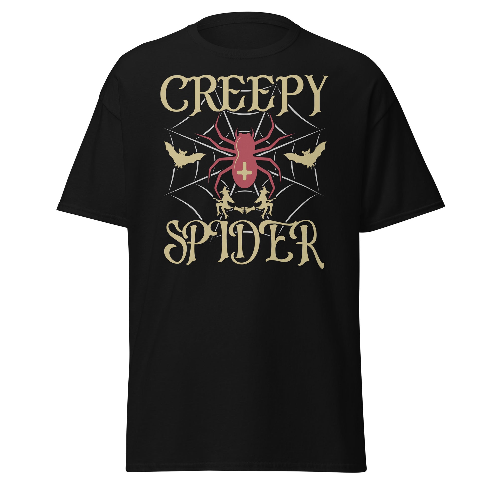 Arachnid Enchantment: CREEPY SPIDER Halloween Tee