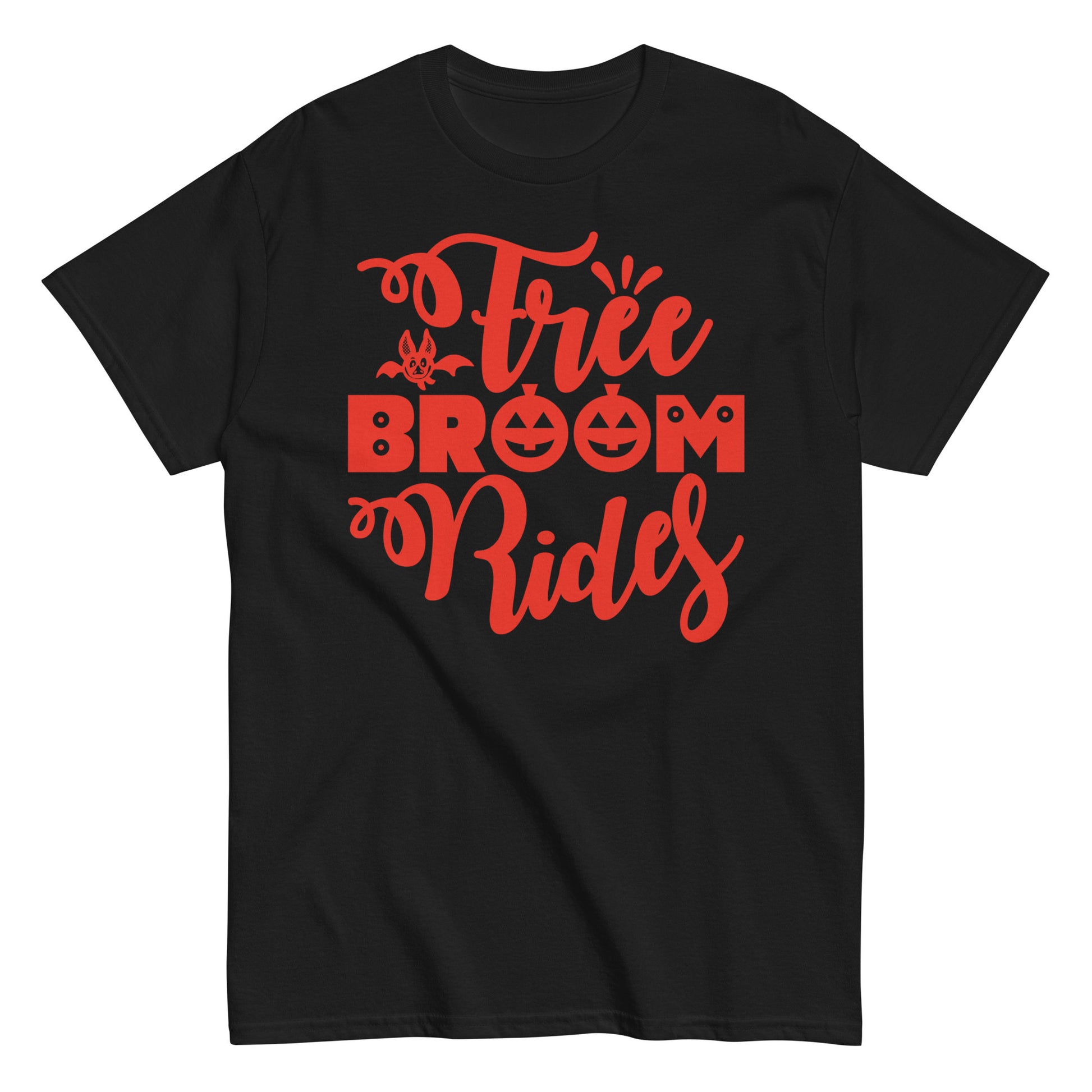 Fly into Fun, Halloween Soft Style Tee - Free Broom Rides