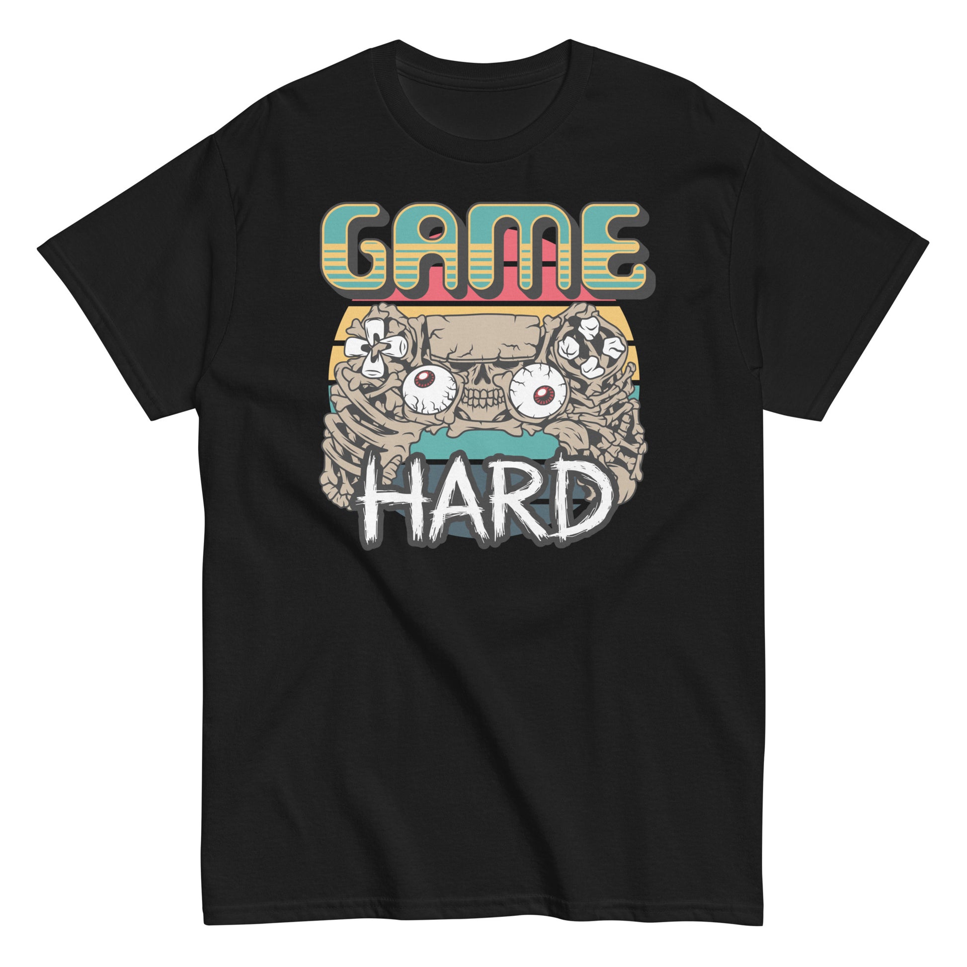 Press Play & Game Hard T-Shirt