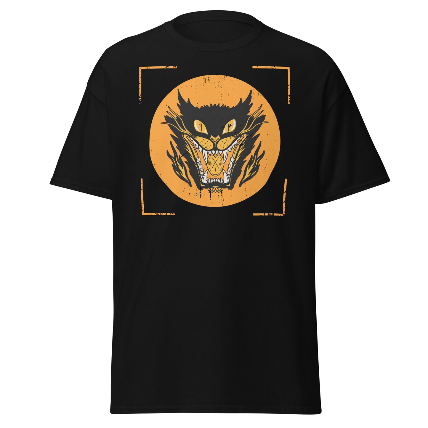 Haunted Spooky Vibes, Scary Cat Halloween Tee