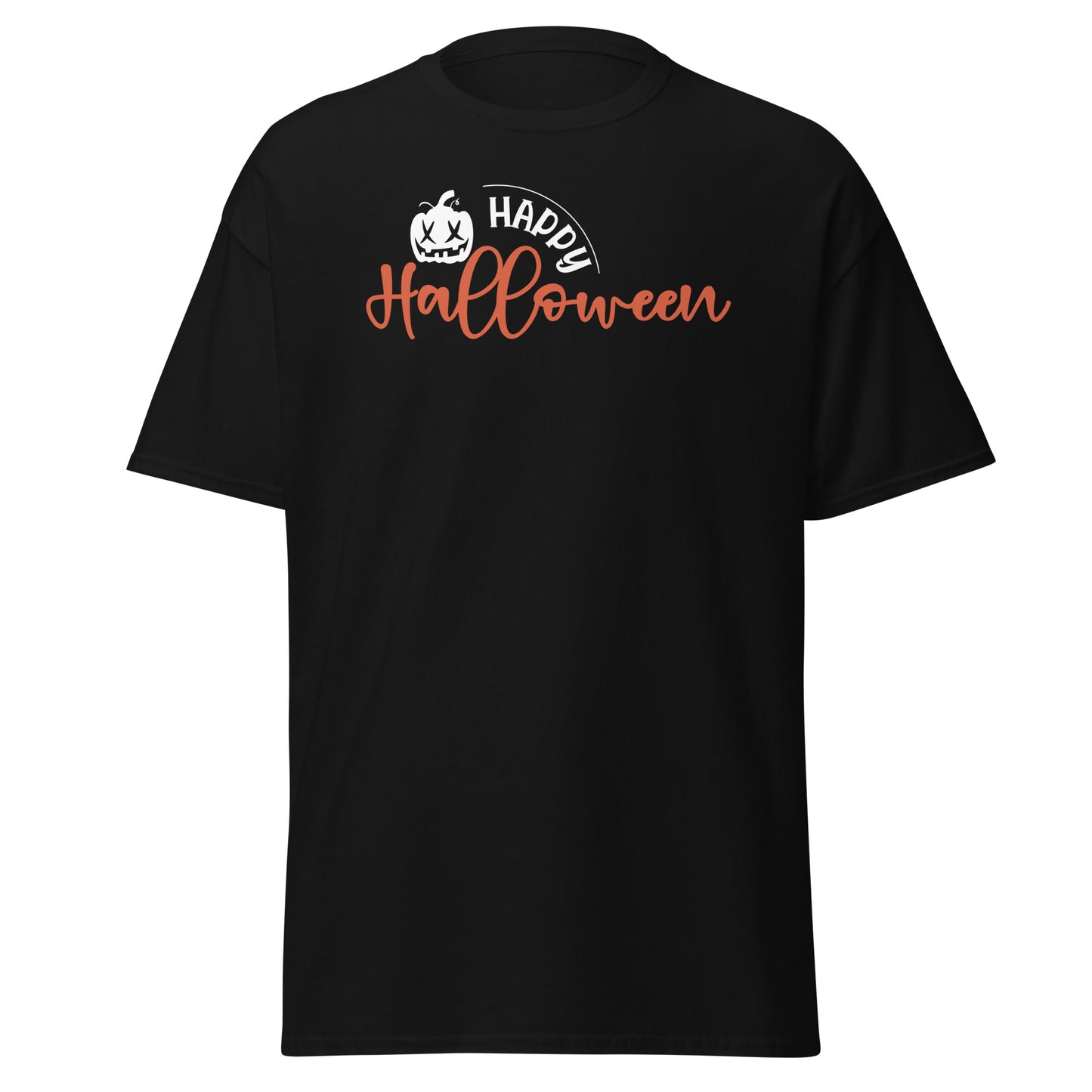 Festive and Stylish: 'Happy Halloween' Halloween T-Shirt