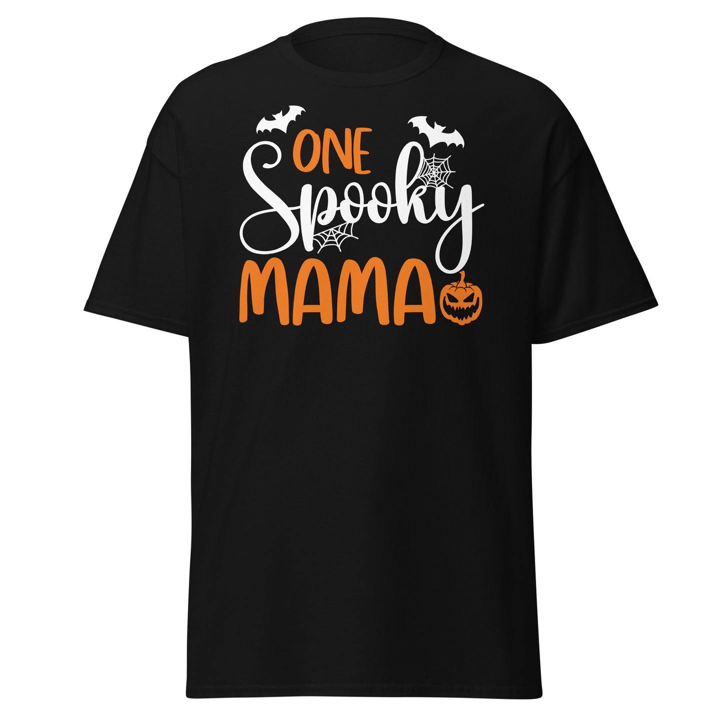 One Spooky Mama, camiseta de algodón pesado de estilo suave con diseño de Halloween