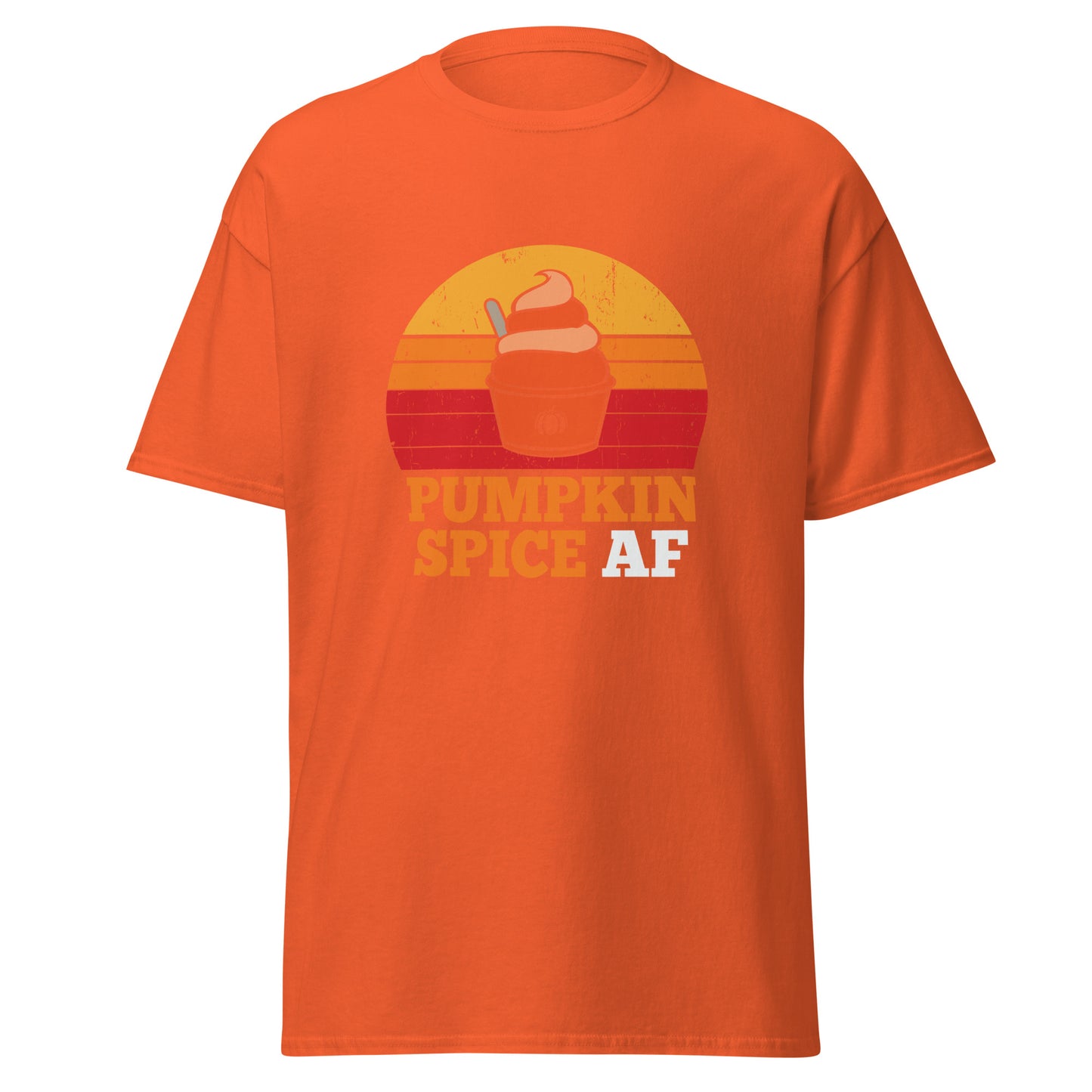 Pumpkin Spice Af , Halloween Design Soft Style Heavy Cotton T-Shirt