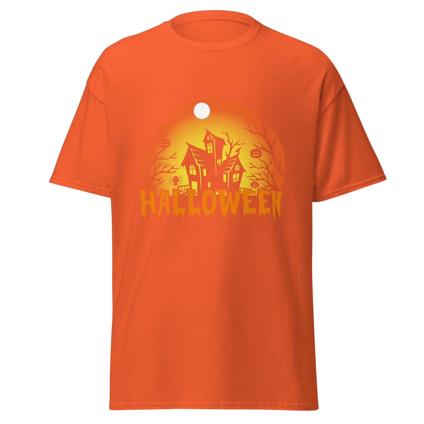 Scarry Halloween, Halloween-Design, weiches T-Shirt aus schwerer Baumwolle