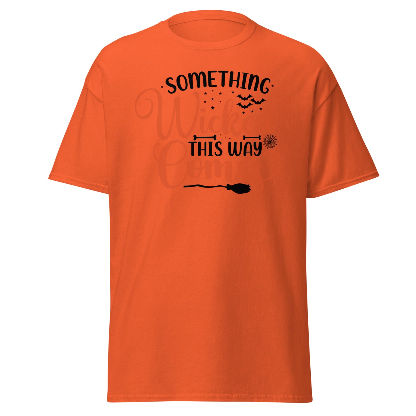 something wicked this way comes , Halloween Design Soft Style Heavy Cotton T-Shirt