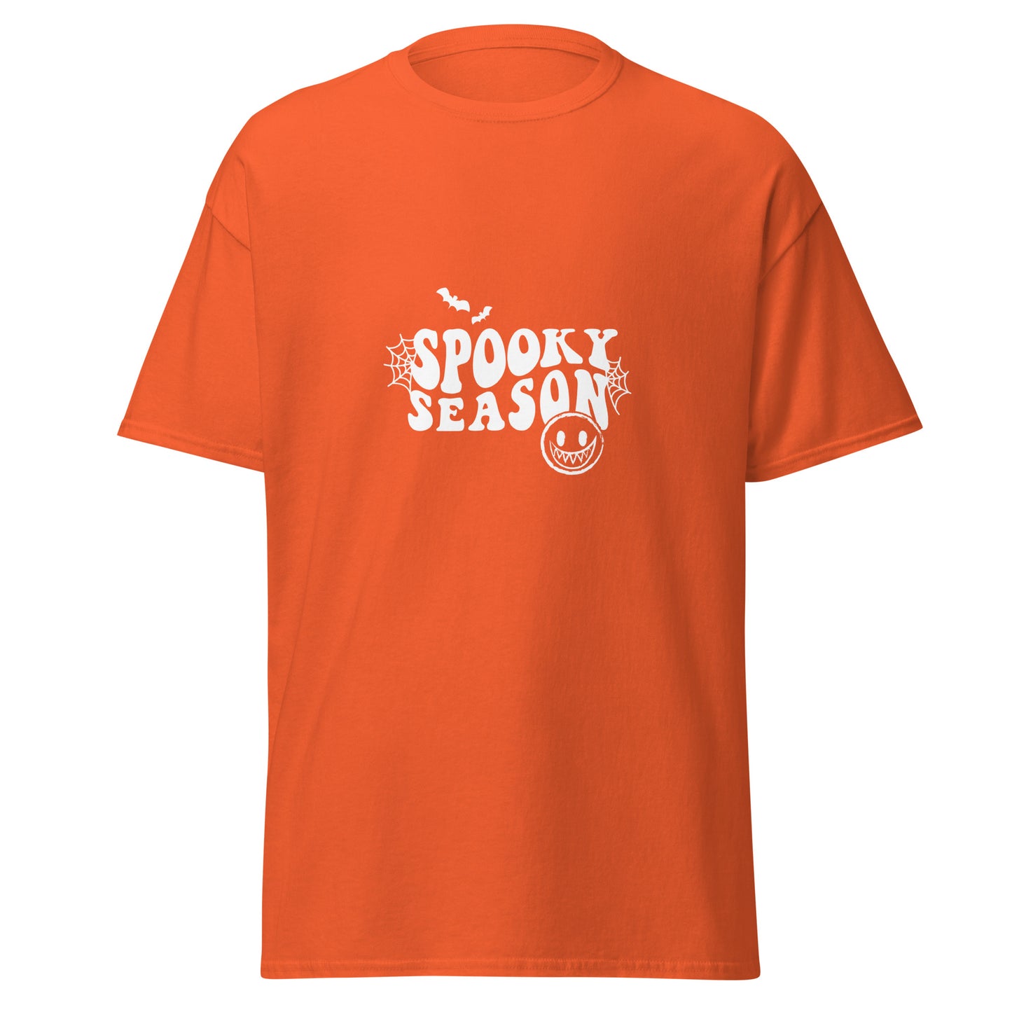 SPOOKY SEASON, Camiseta de algodón pesado de estilo suave con diseño de Halloween