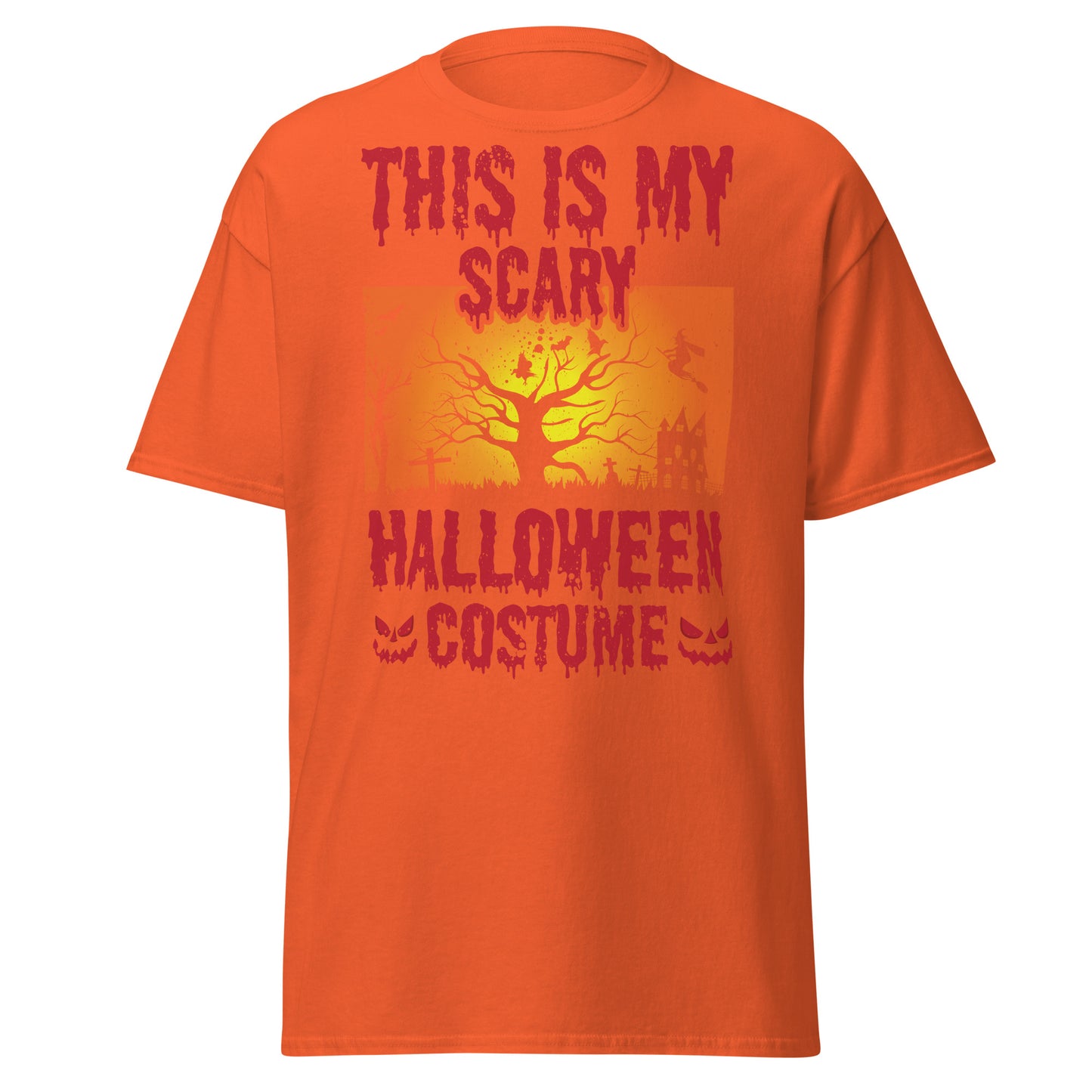 Das ist mein Saree-Halloween-Kostüm, weiches T-Shirt aus schwerer Baumwolle im Halloween-Design