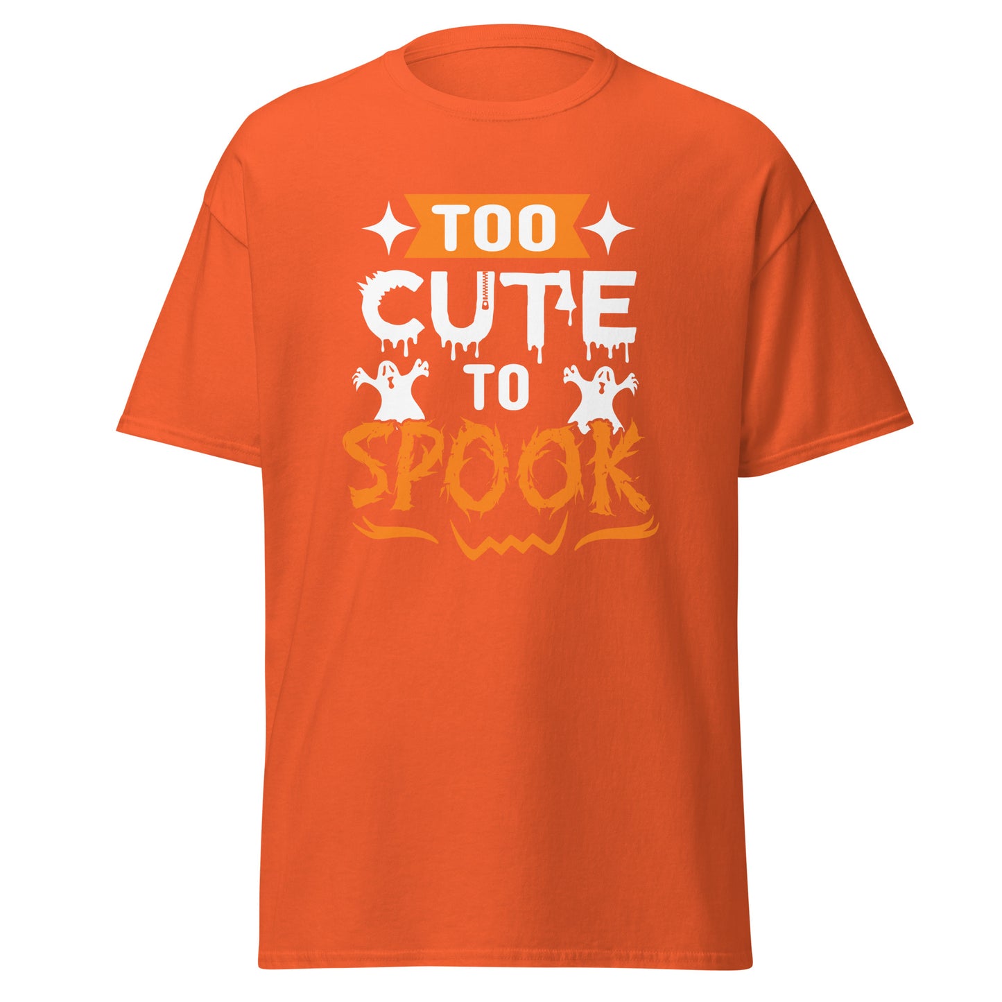 To Cute To Spook, camiseta de algodón pesado de estilo suave con diseño de Halloween