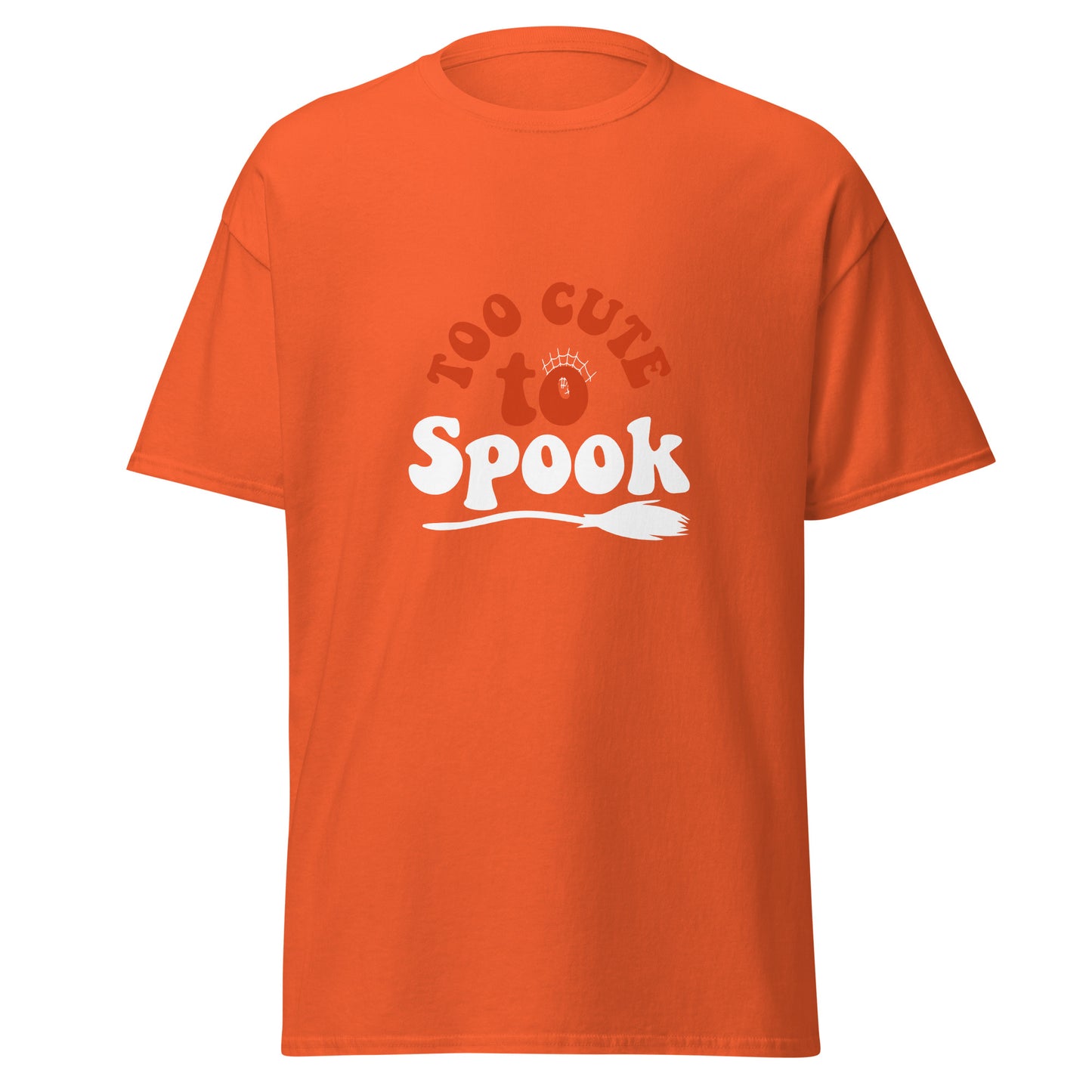 Too Cute To Spook , Halloween Design Soft Style Heavy Cotton T-Shirt