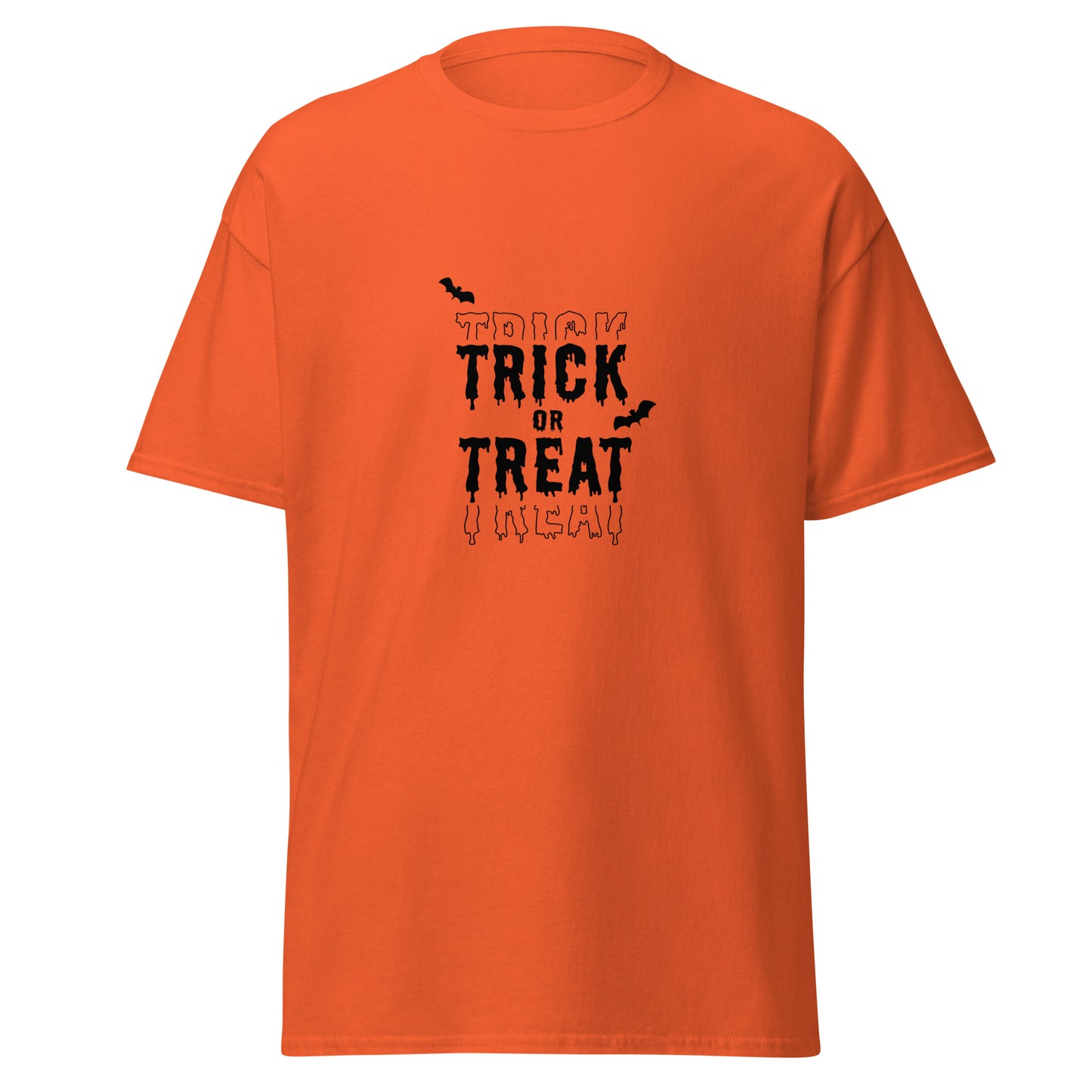 TRICK OR TREAT , Halloween Design Soft Style Heavy Cotton T-Shirt