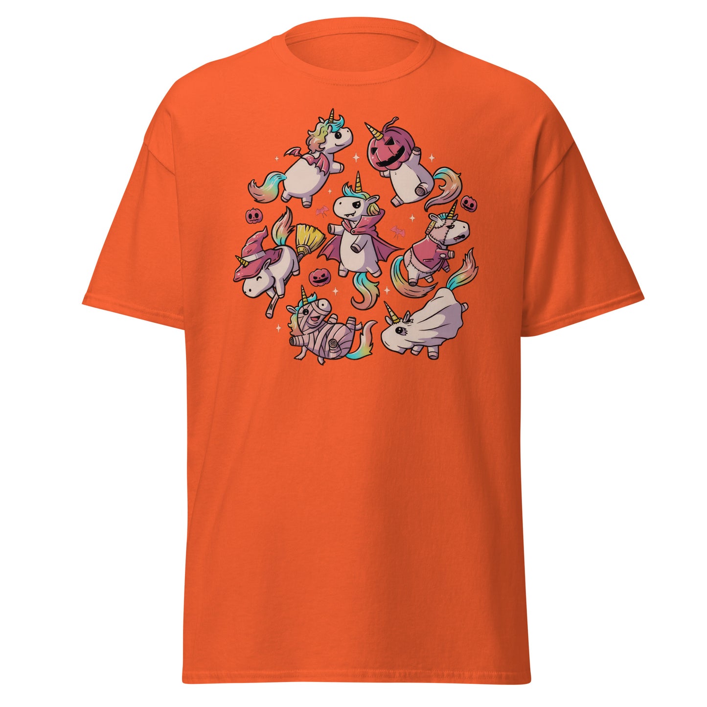 Chic Unicorn Charm: Halloween Soft Style Tee