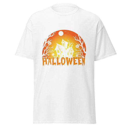 Scarry Halloween, Halloween-Design, weiches T-Shirt aus schwerer Baumwolle