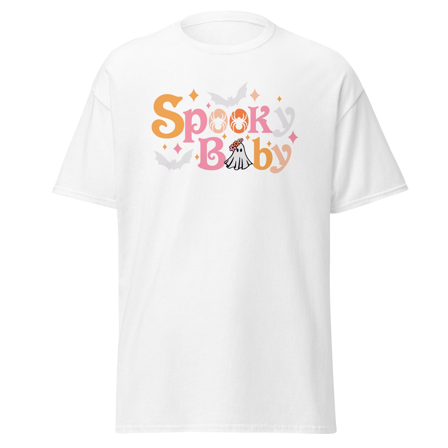 spooky baby , Halloween Design Soft Style Heavy Cotton T-Shirt