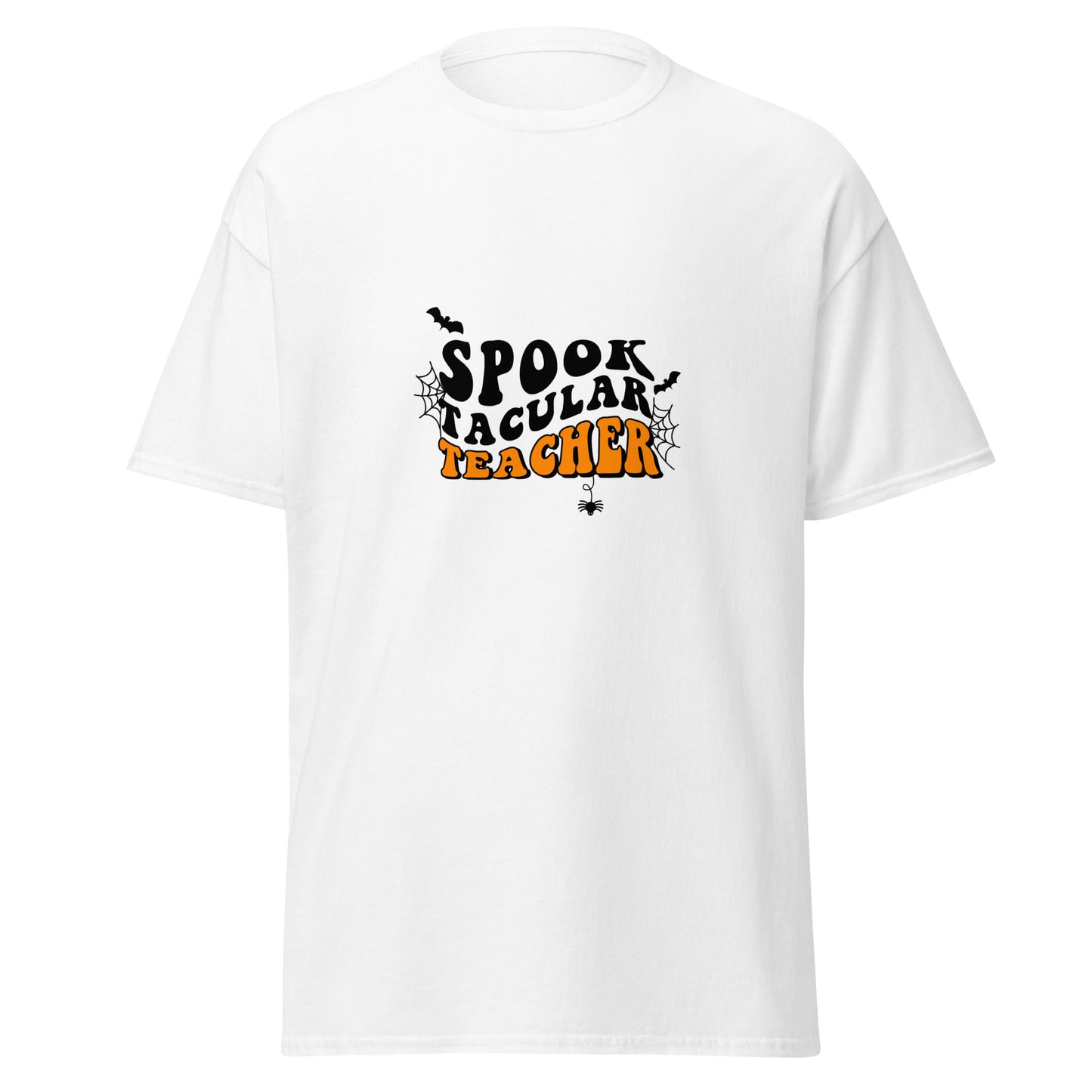 SPOOKYTACULAR TEACHER , Halloween Design Soft Style Heavy Cotton T-Shirt