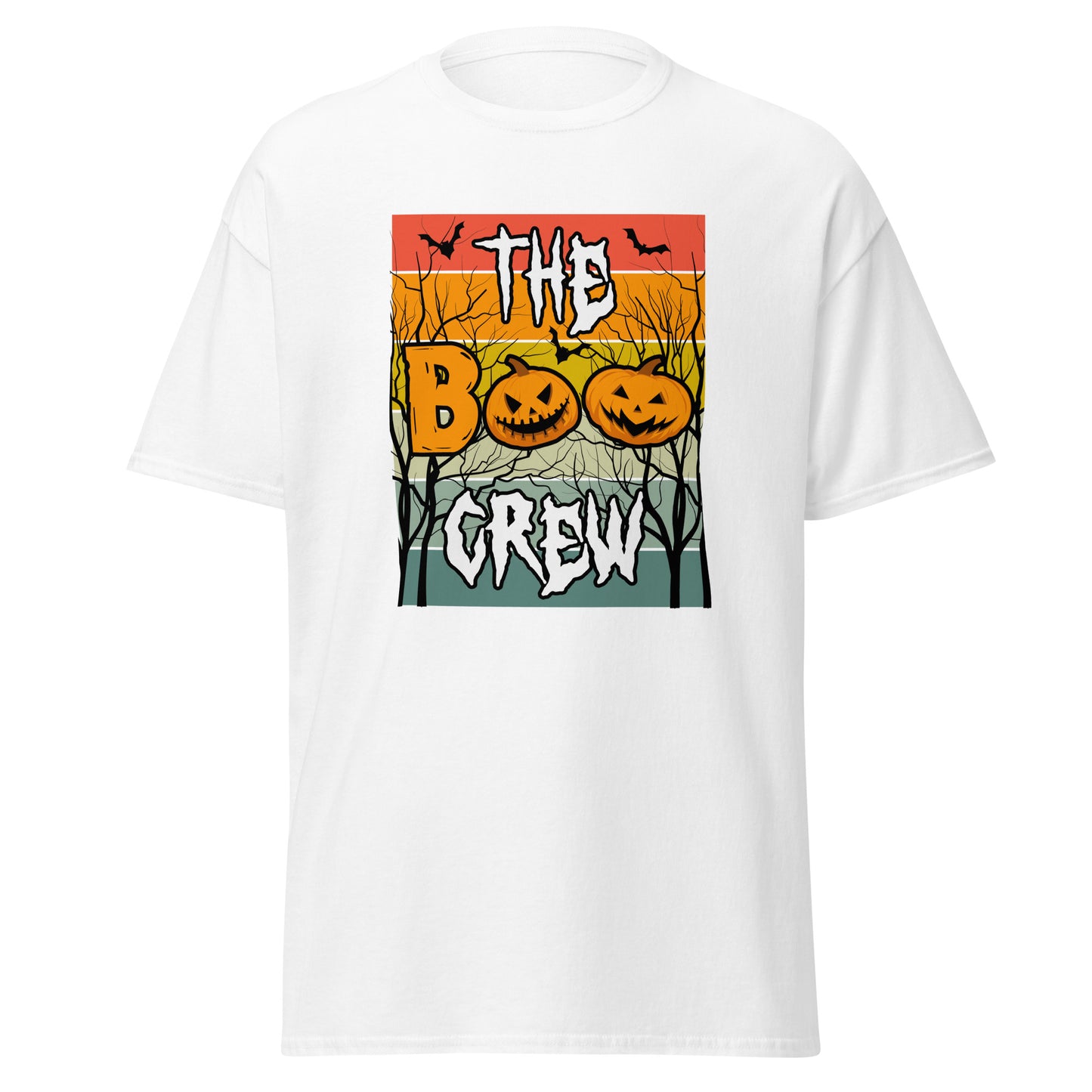 The Boo Crew , Halloween Design Soft Style Heavy Cotton T-Shirt