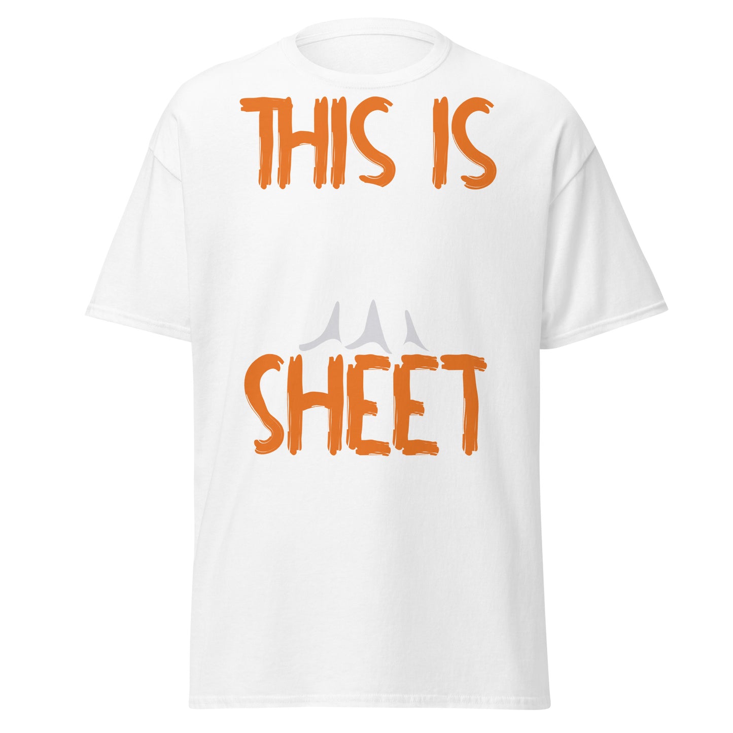 This Is Boo Sheet , Halloween Design Soft Style Heavy Cotton T-Shirt