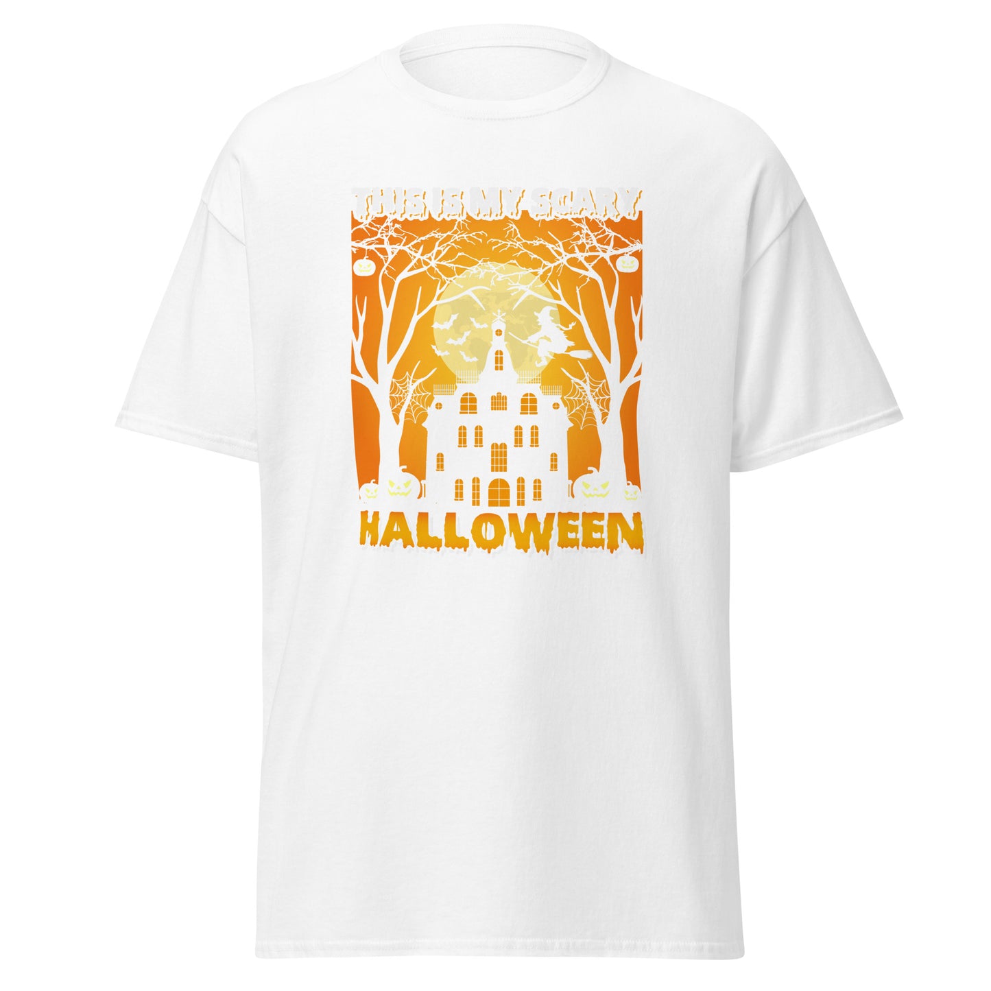 This is My Scary , Halloween Design Soft Style Heavy Cotton T-Shirt