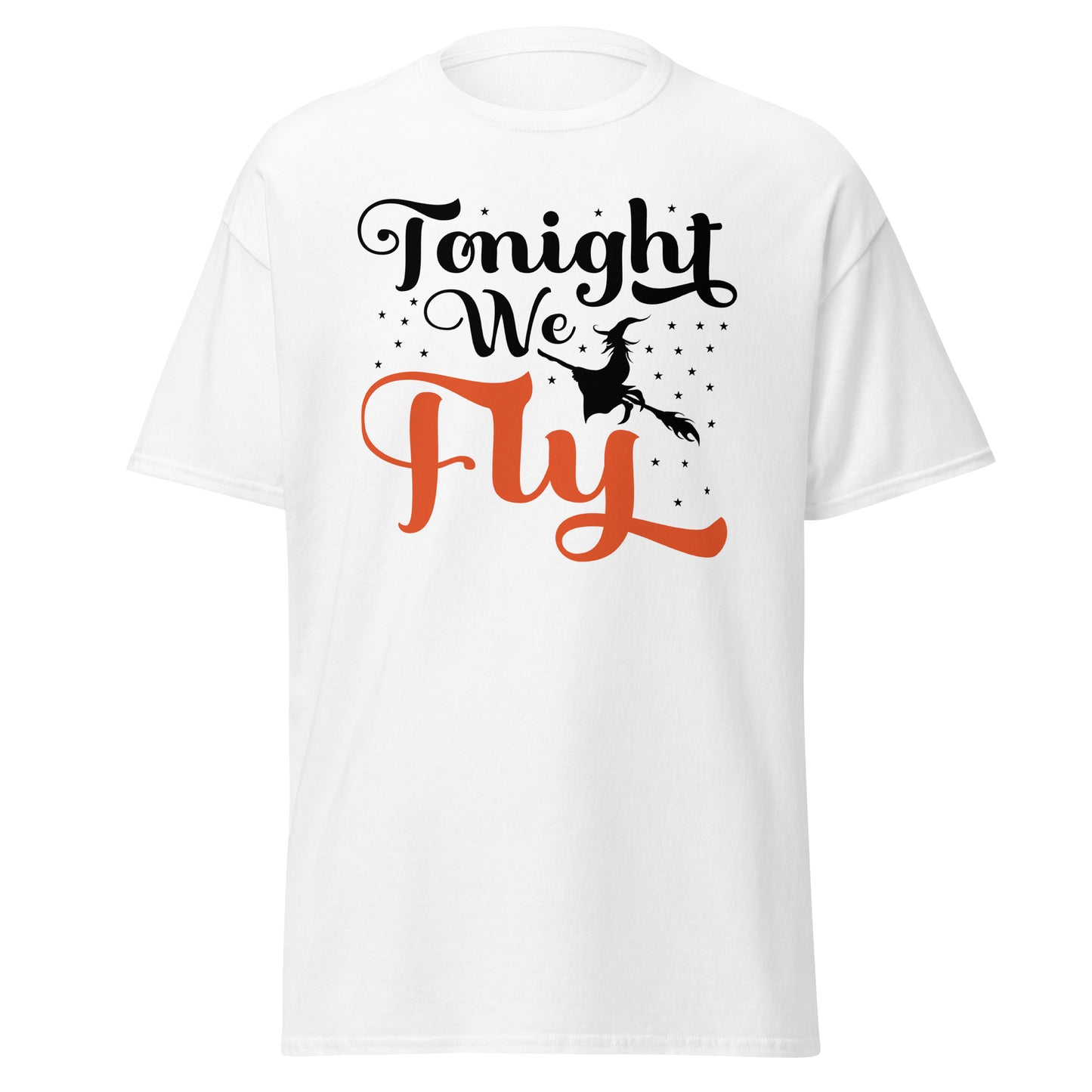 Tonight We Fly, Halloween-Design, weiches T-Shirt aus schwerer Baumwolle